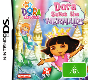 Dora Saves The Mermaids - DS - Super Retro