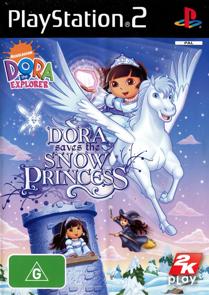 Dora Saves the Snow Princess - PS2 - Super Retro