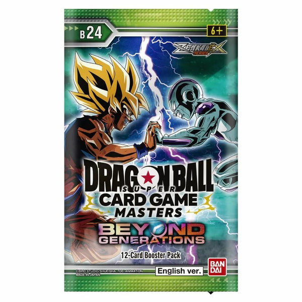 Dragon Ball Super Card Game - Masters Zenkai Series EX Set 07 Beyond Generations [B24] Booster Pack - Super Retro