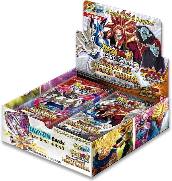 Dragon Ball Super Card Game - UW1 Rise of the Unison Warrior Second Edition Booster Box - Super Retro