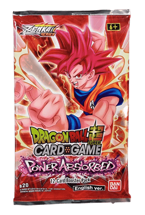 Dragon Ball Super Card Game - Zenkai Series Set 03 Power Absorbed Booster Pack - Super Retro