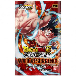 Dragon Ball Super Card Game - Zenkai Series Set 04 Wild Resurgence Booster Pack - Super Retro