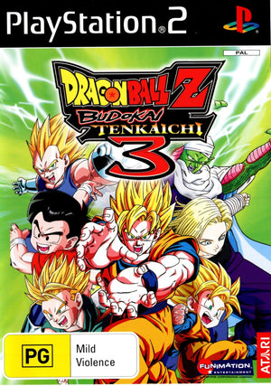 Dragon Ball Z Budokai Tenkaichi 3 - PS2 - Super Retro