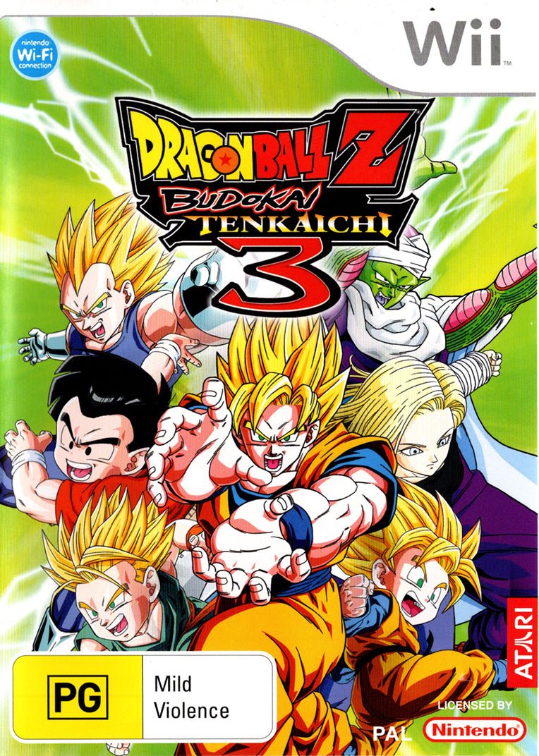 Dragon Ball Z Budokai Tenkaichi 3 - Wii - Super Retro