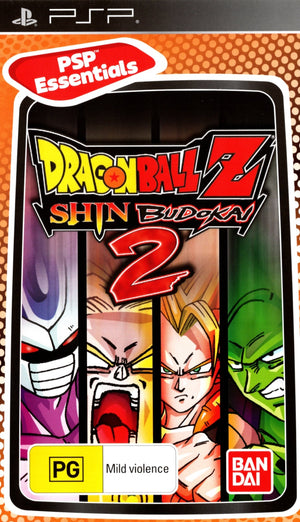 Dragon Ball Z Shin Budokai 2 - PSP - Super Retro