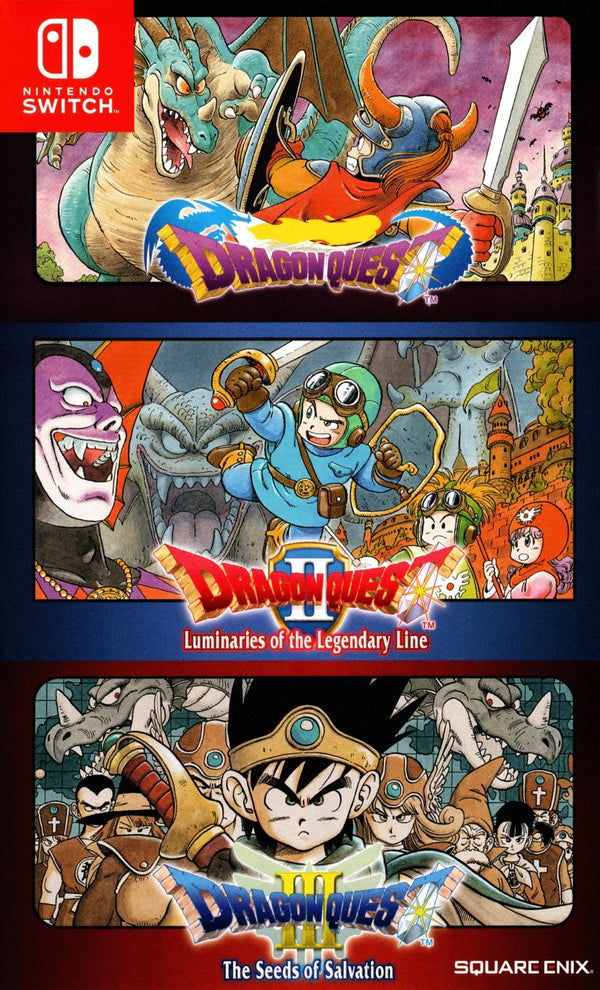 Dragon Quest 1+2+3 Collection - Switch - Super Retro