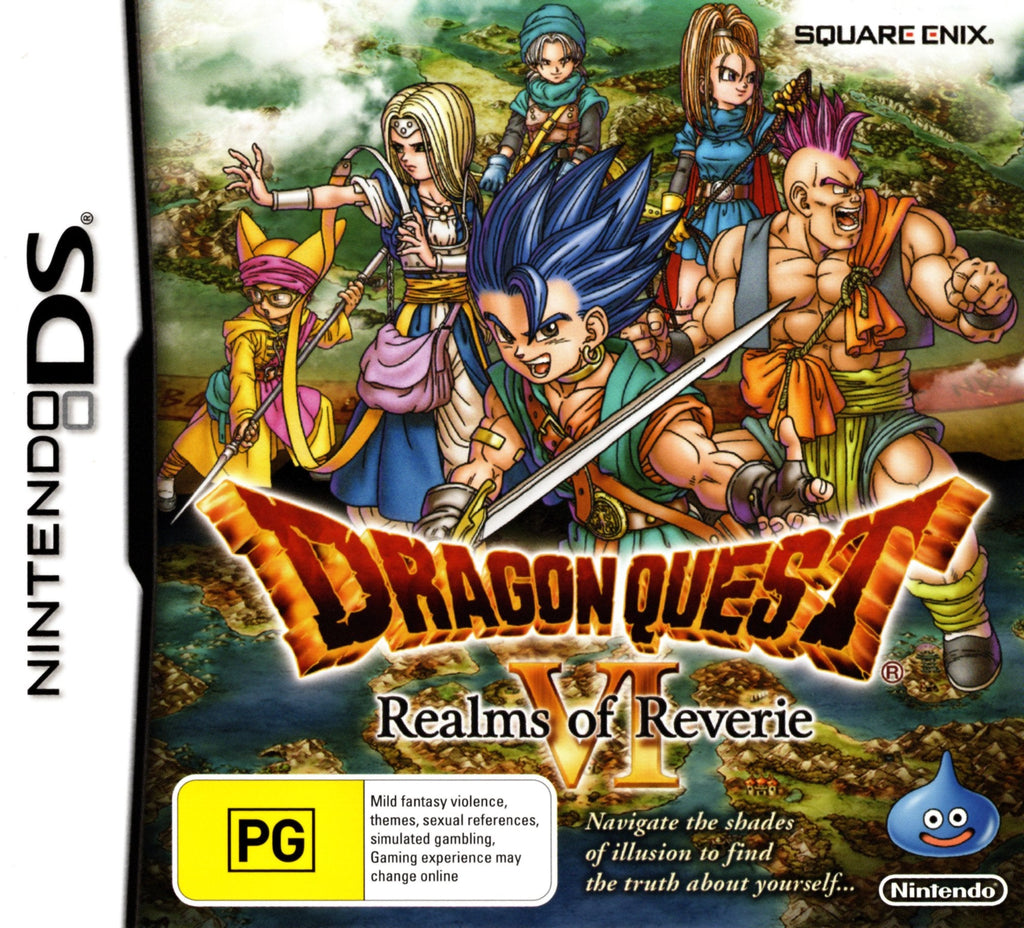 Dragon Quest VI: Realms of Reverie/Realms of Revelation - DS - Super ...