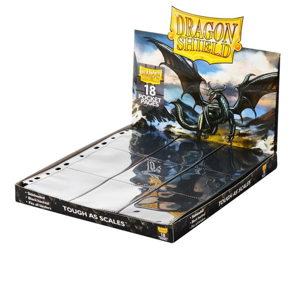 Dragon Shield 18 Pocket Pages Display (50 Pages) - Super Retro