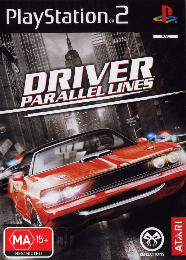 Driver Parallel Lines - PS2 - Super Retro