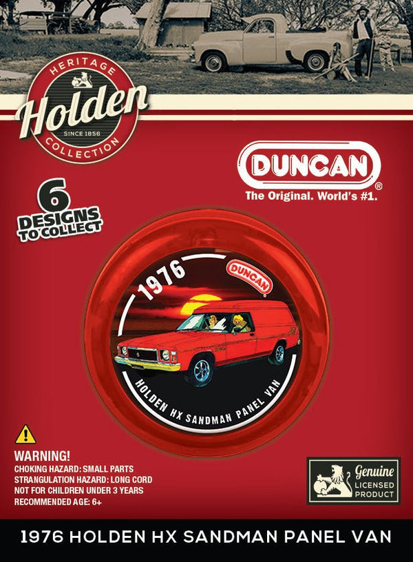 Duncan Heritage Holden Yo-Yo Collection - Holden HX Sandman Panel Van - Super Retro