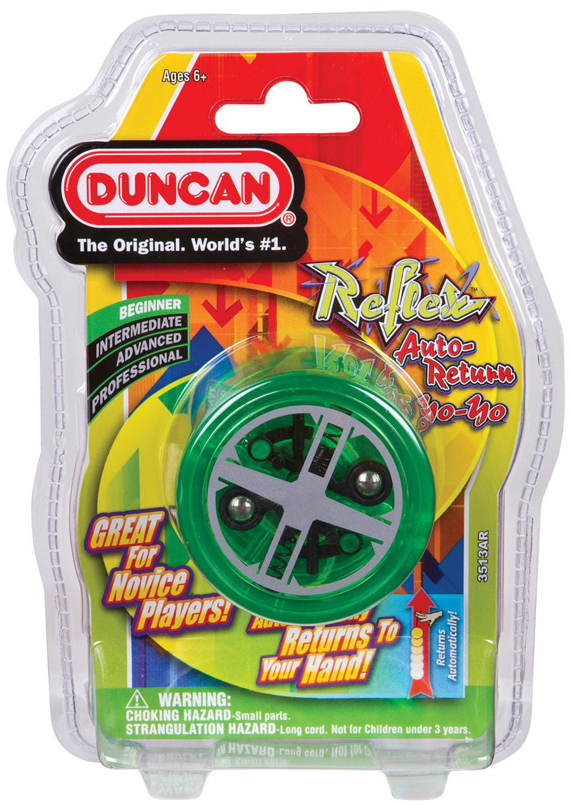 Duncan Yo-Yo Beginner Reflex Auto Return (Green) - Super Retro