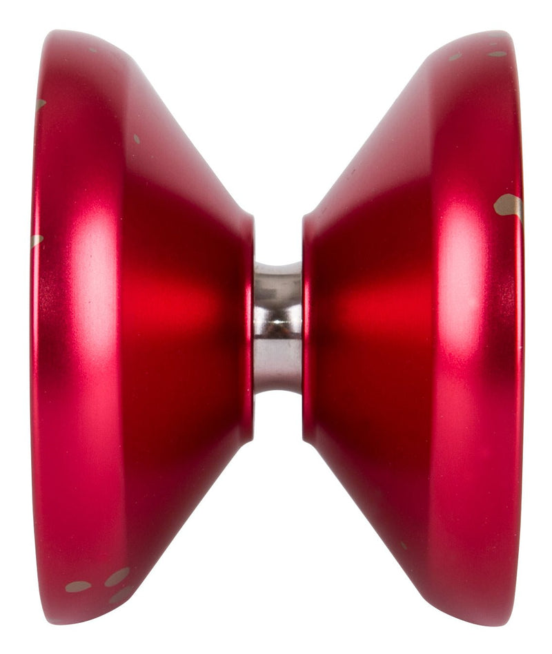 Duncan Yo-Yo Expert Windrunner (Red with Gold Splash) - Super Retro