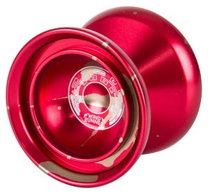 Duncan Yo-Yo Expert Windrunner (Red with Gold Splash) - Super Retro