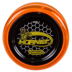 Duncan Yo Yo Intermediate Hornet Pro Looping (Orange/Black) - Super Retro