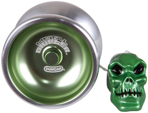 Duncan Yo-Yo Metal Drifter (Green) - Super Retro