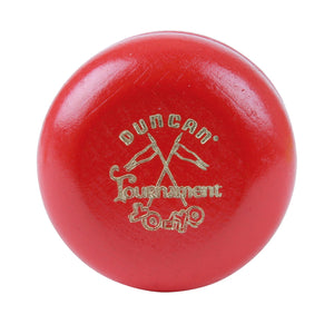 Duncan Yo-Yo Vintage Wooden Crossed Flags Tournament (Red) - Super Retro