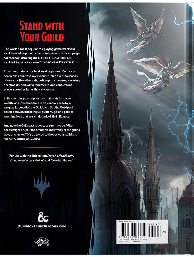 Dungeons & Dragons: Guildmasters’ Guide to Ravnica - Super Retro