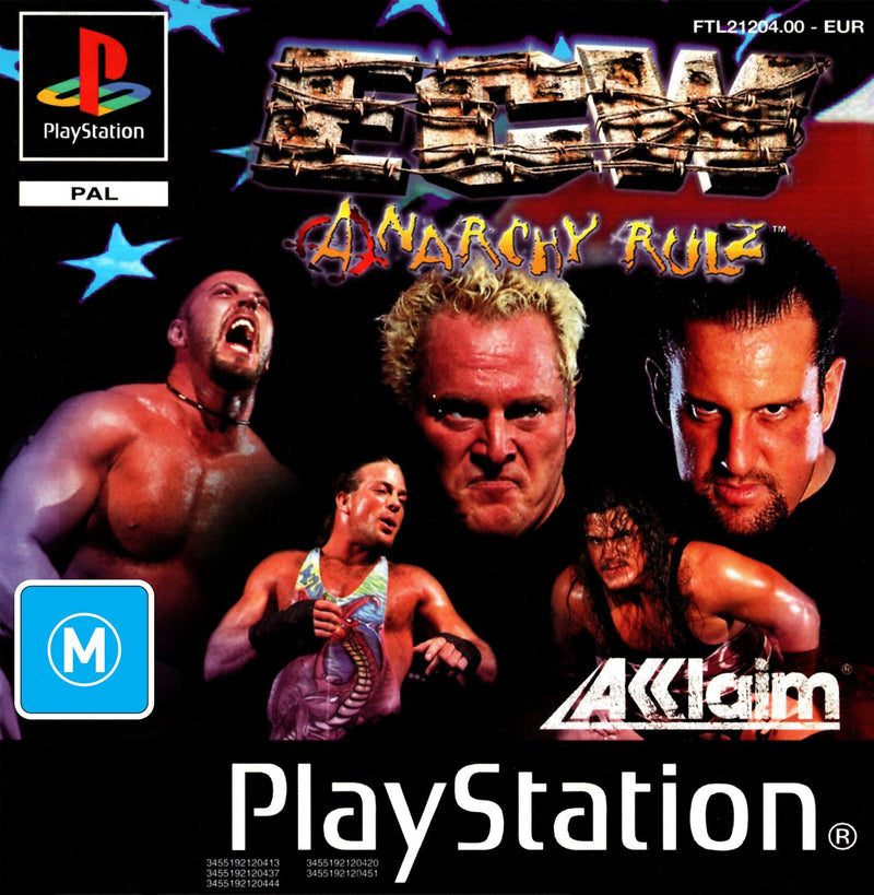 ECW Anarchy Rulz - PS1 - Super Retro - Playstation 1