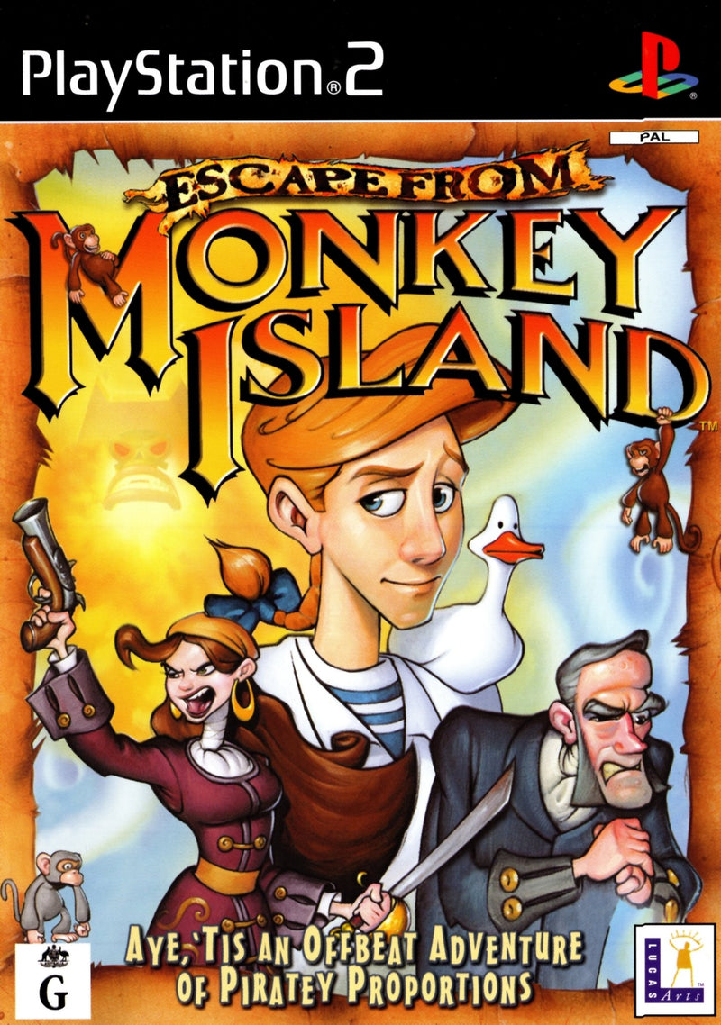 Escape From Monkey Island - PS2 - Super Retro