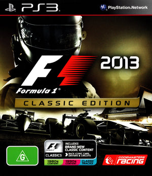 F1 2013 - PS3 - Super Retro