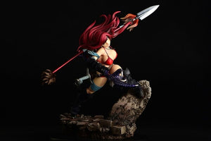Fairy Tail Erza Scarlet the Knight Version Another Color Black Armor - Super Retro