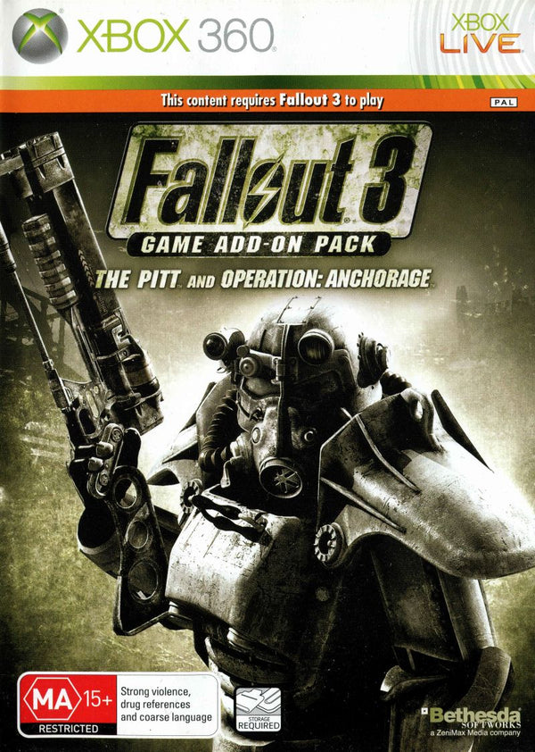 Fallout 3 Game Add-On Pack The Pitt and Operation: Anchorage - Super Retro