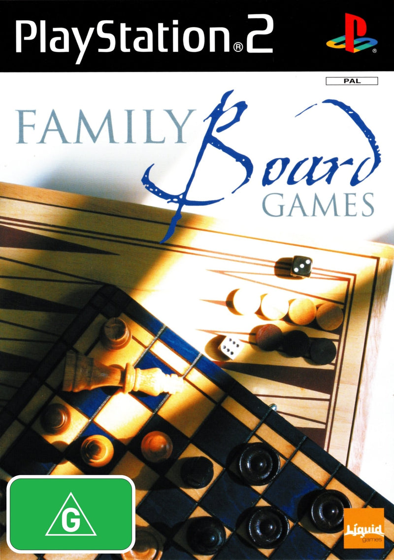 Family Board Games - PS2 - Super Retro