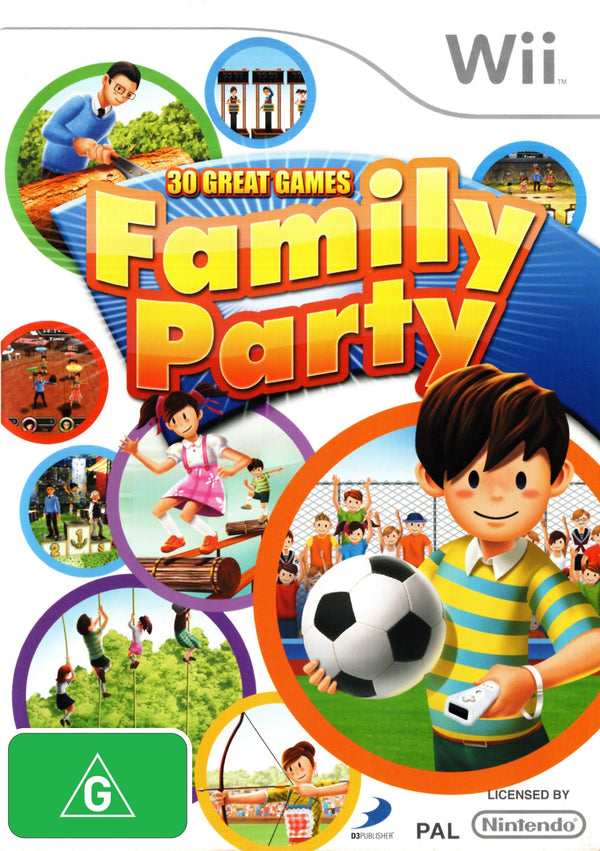 Family Party - Wii - Super Retro