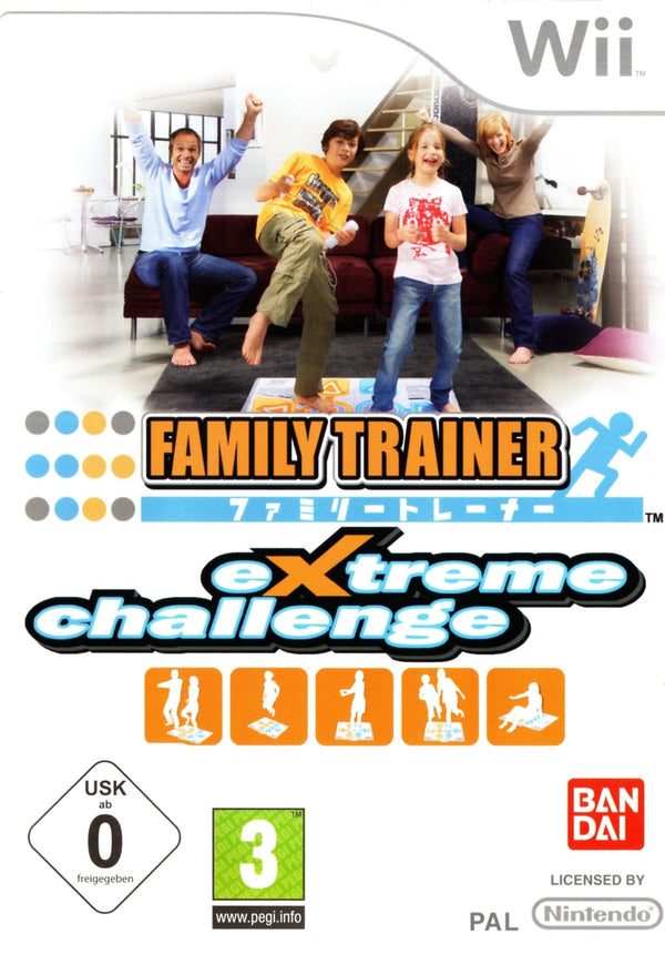 Family Trainer Extreme Challenge - Wii - Super Retro