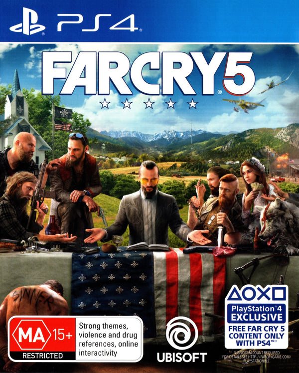 Far Cry 5 - PS4 - Super Retro