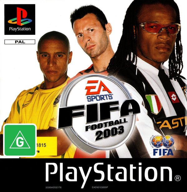 Fifa Football 2003 - PS1 - Super Retro