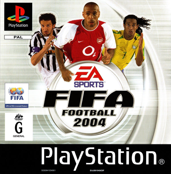 FIFA Football 2004 - PS1 - Super Retro