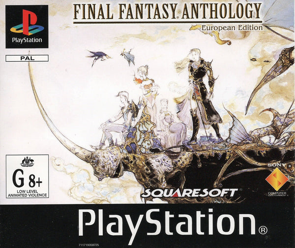 Final Fantasy Anthology - PS1 - Super Retro