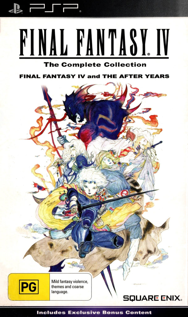 Final Fantasy IV: The Complete Collection Final Fantasy IV and The After Years - PSP - Super Retro