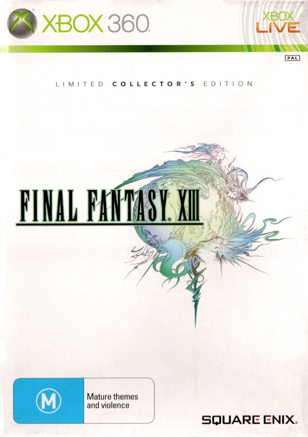 Final Fantasy XIII Limited Collector's Edition - Xbox 360 - Super Retro