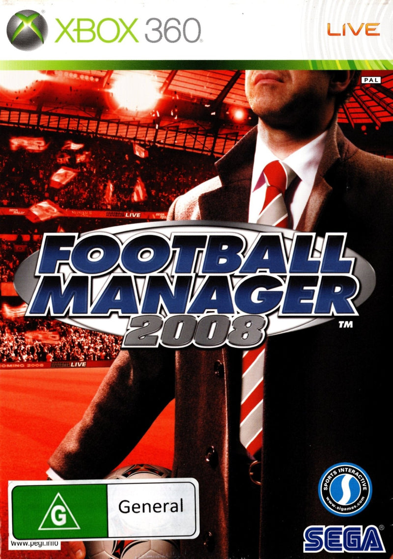 Football Manager 2008 - Xbox 360 - Super Retro