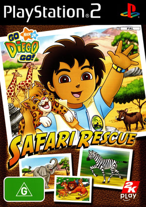 Go Diego Go! Safari Rescue - PS2 - Super Retro