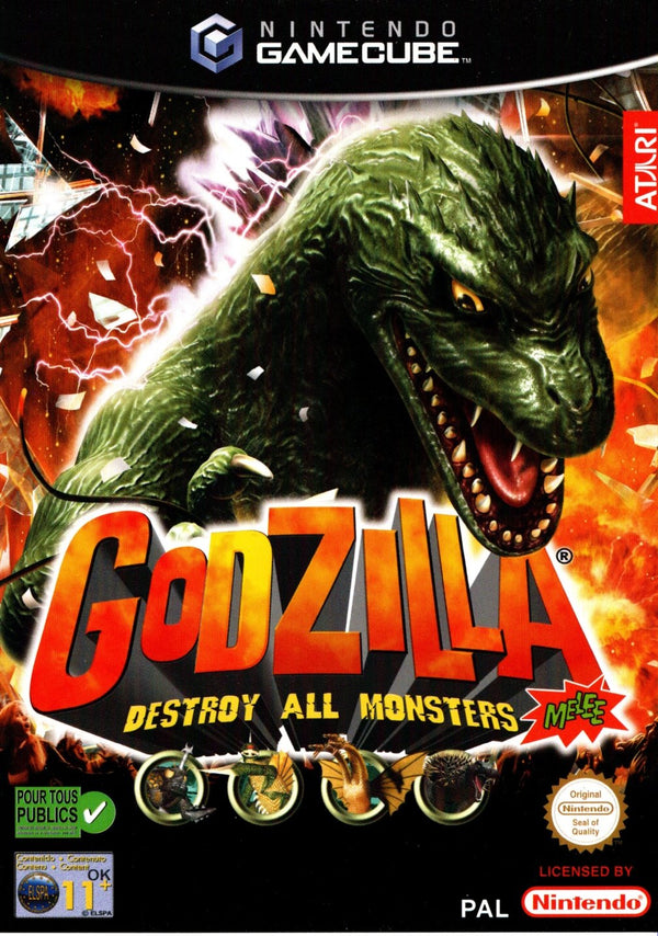 Godzilla: Destroy All Monsters Melee - GameCube - Super Retro