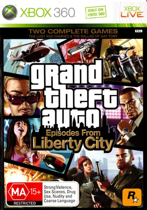 Grand Theft Auto: Episodes From Liberty City - Xbox 360 - Super Retro