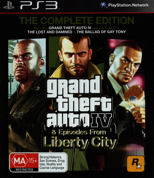Grand Theft Auto IV & Episodes From Liberty City - PS3 - Super Retro