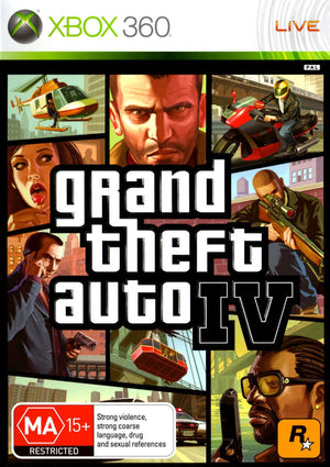 Grand Theft Auto IV - Xbox 360 - Super Retro