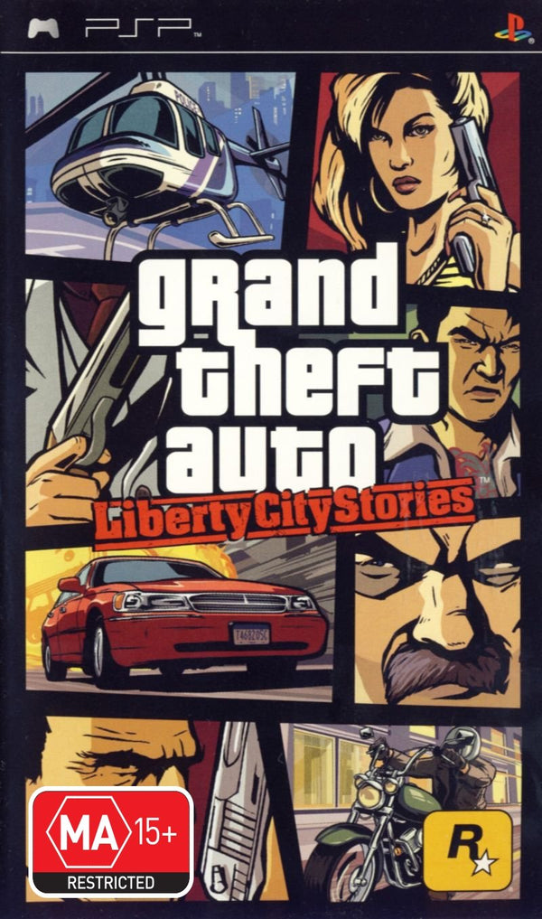 Grand Theft Auto: Liberty City Stories - PSP - Super Retro