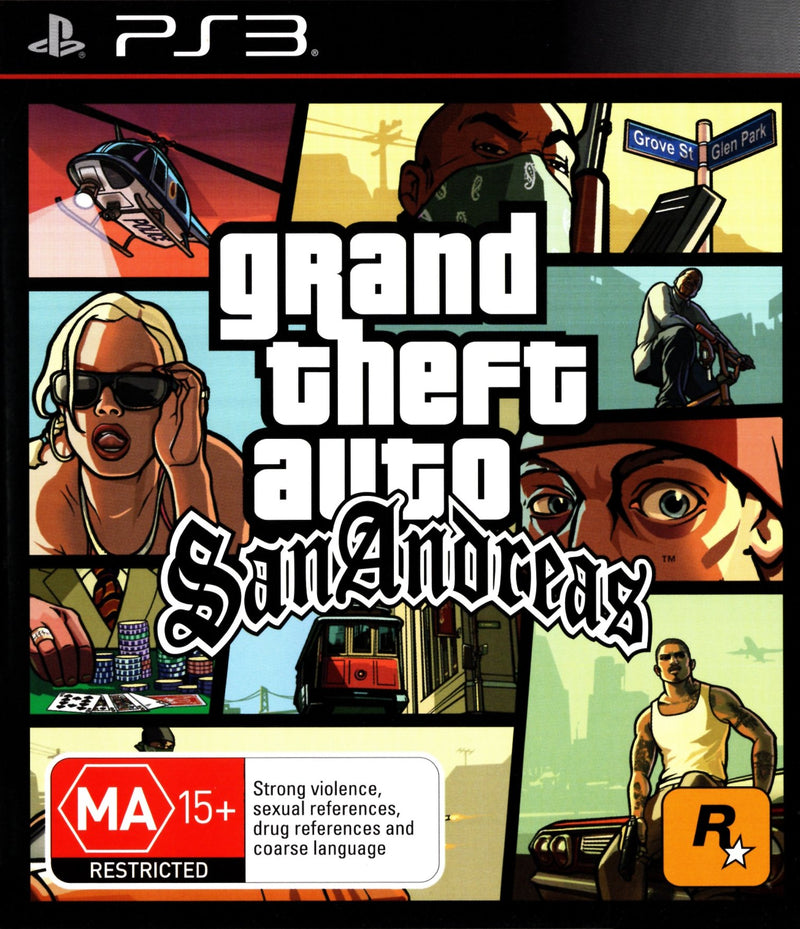 Grand Theft Auto: San Andreas - PS3 - Super Retro