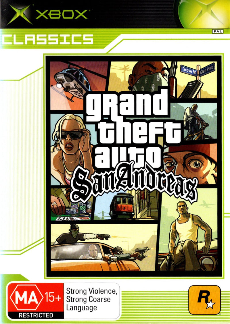 Grand Theft Auto: San Andreas - Xbox - Super Retro