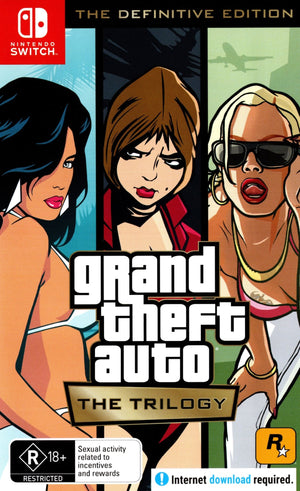 Grand Theft Auto: The Trilogy – The Definitive Edition - Switch - Super Retro