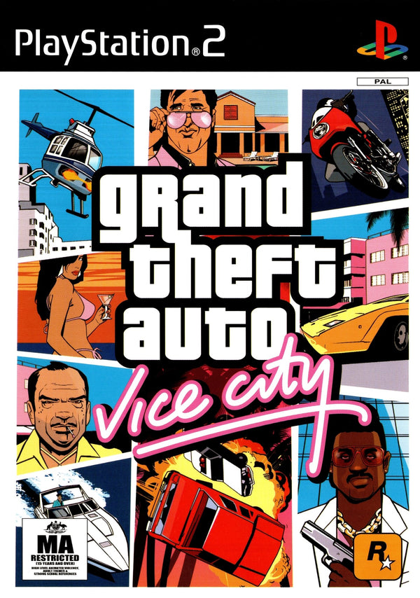 Grand Theft Auto: Vice City - PS2 - Super Retro