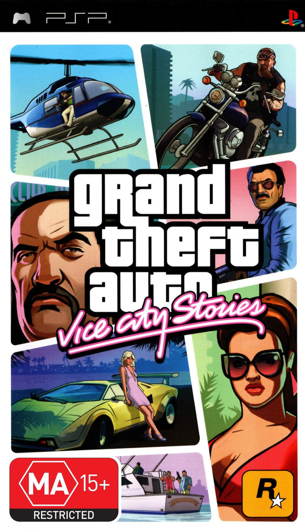 Grand Theft Auto: Vice City Stories - PSP - Super Retro