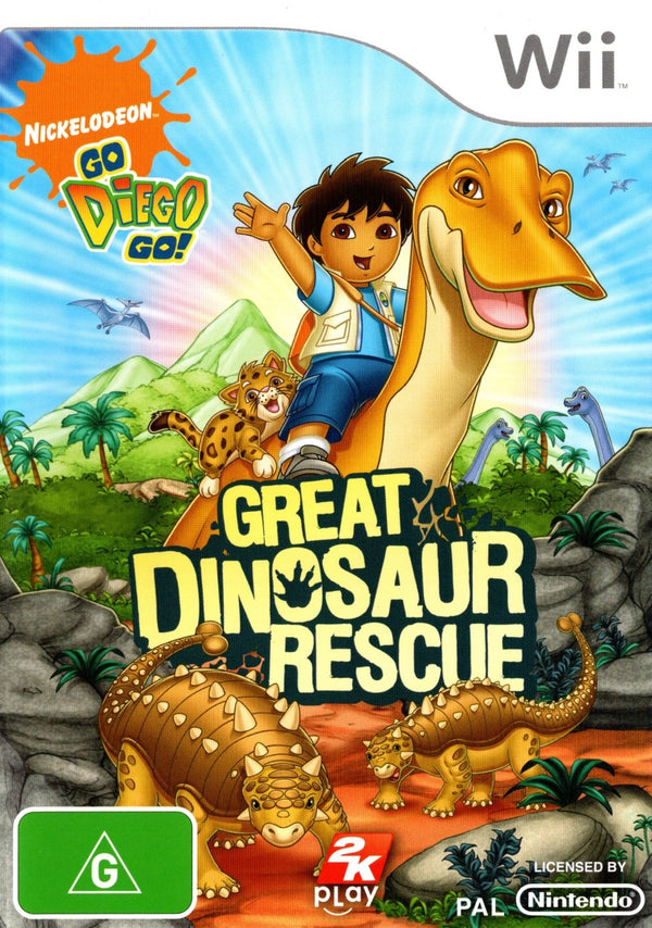 Great Dinosaur Rescue - Wii - Super Retro