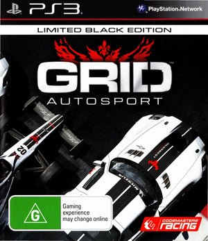 Grid Autosport: Limited Black Edition - PS3 - Super Retro