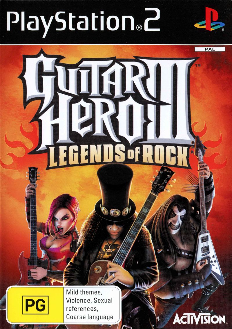 Guitar Hero III: Legends of Rock - PS2 - Super Retro